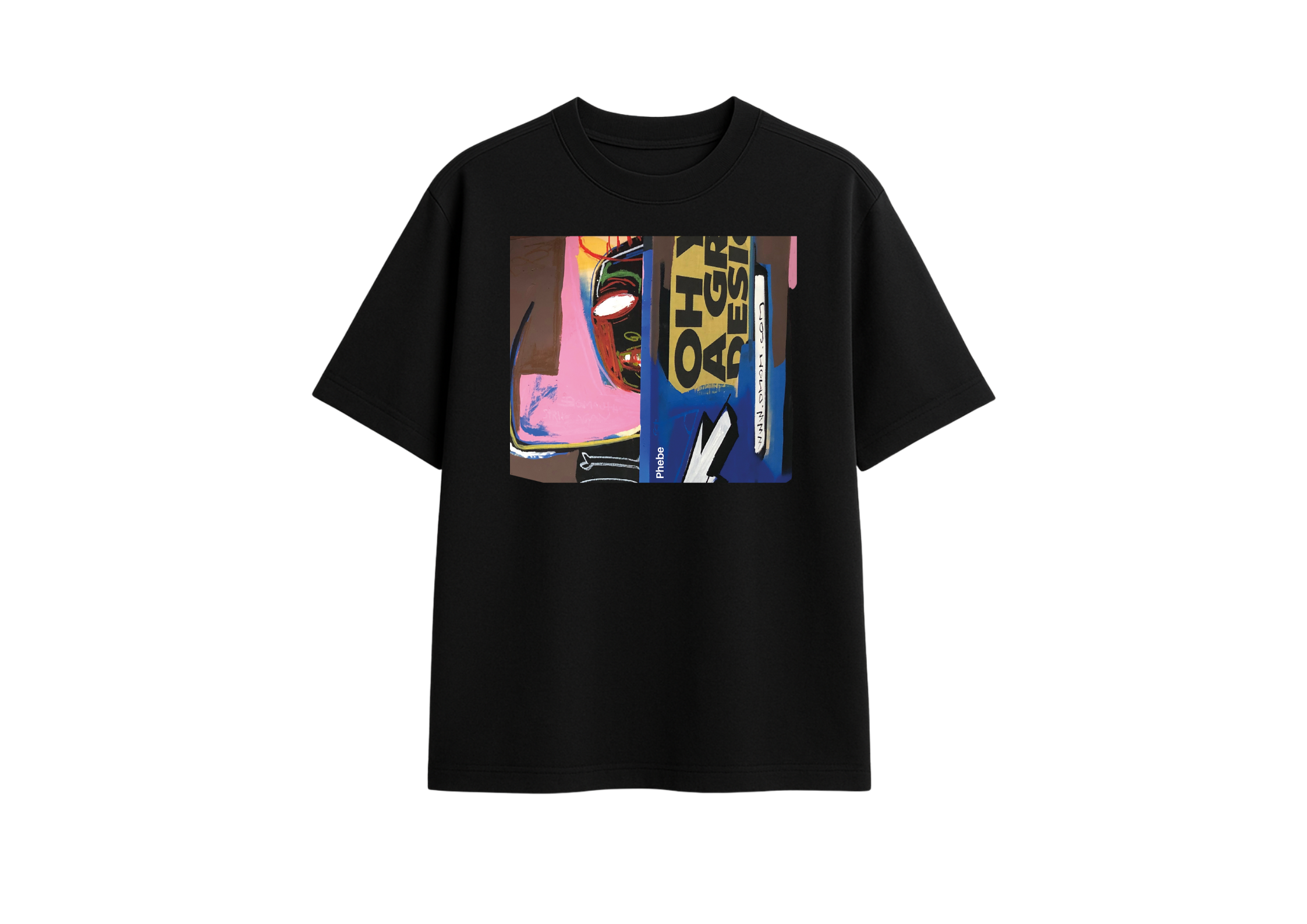 T-SHIRT  BOXY OM ARTIST PAINT