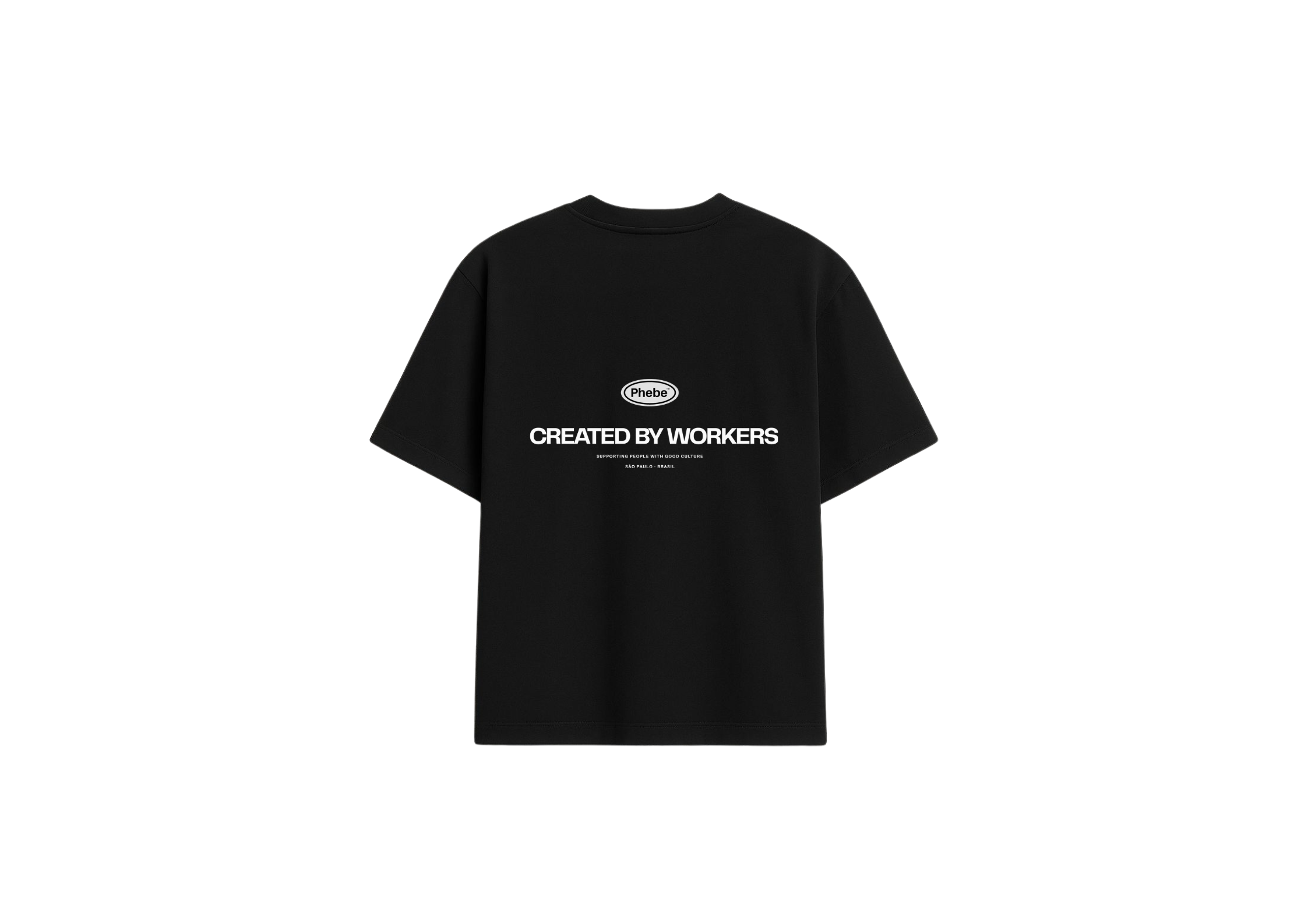 T-SHIRT CREATED BY WORKERS OG BLACK