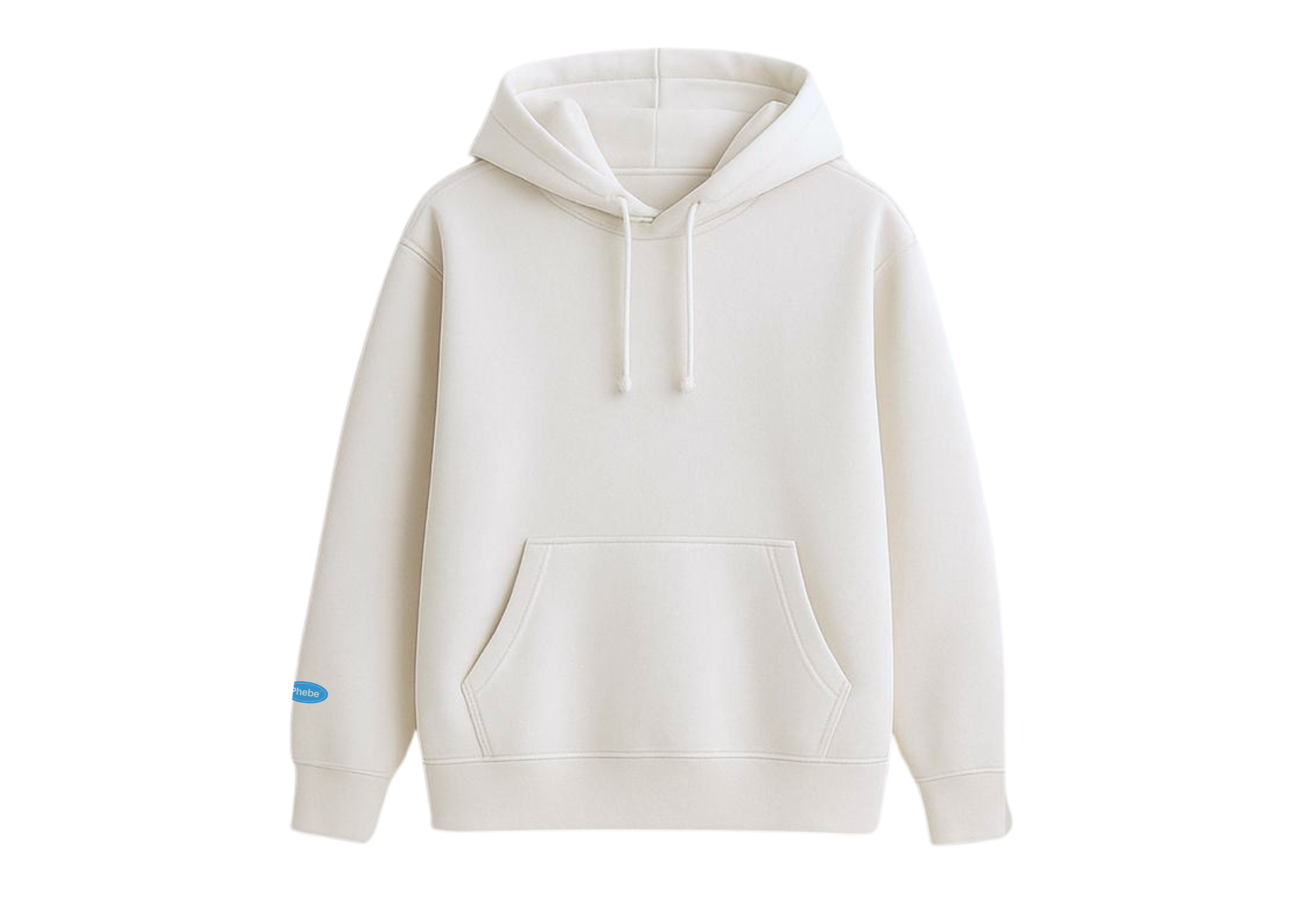 SWEET HOODIE SUPPORTING SILK PUFF WHITE