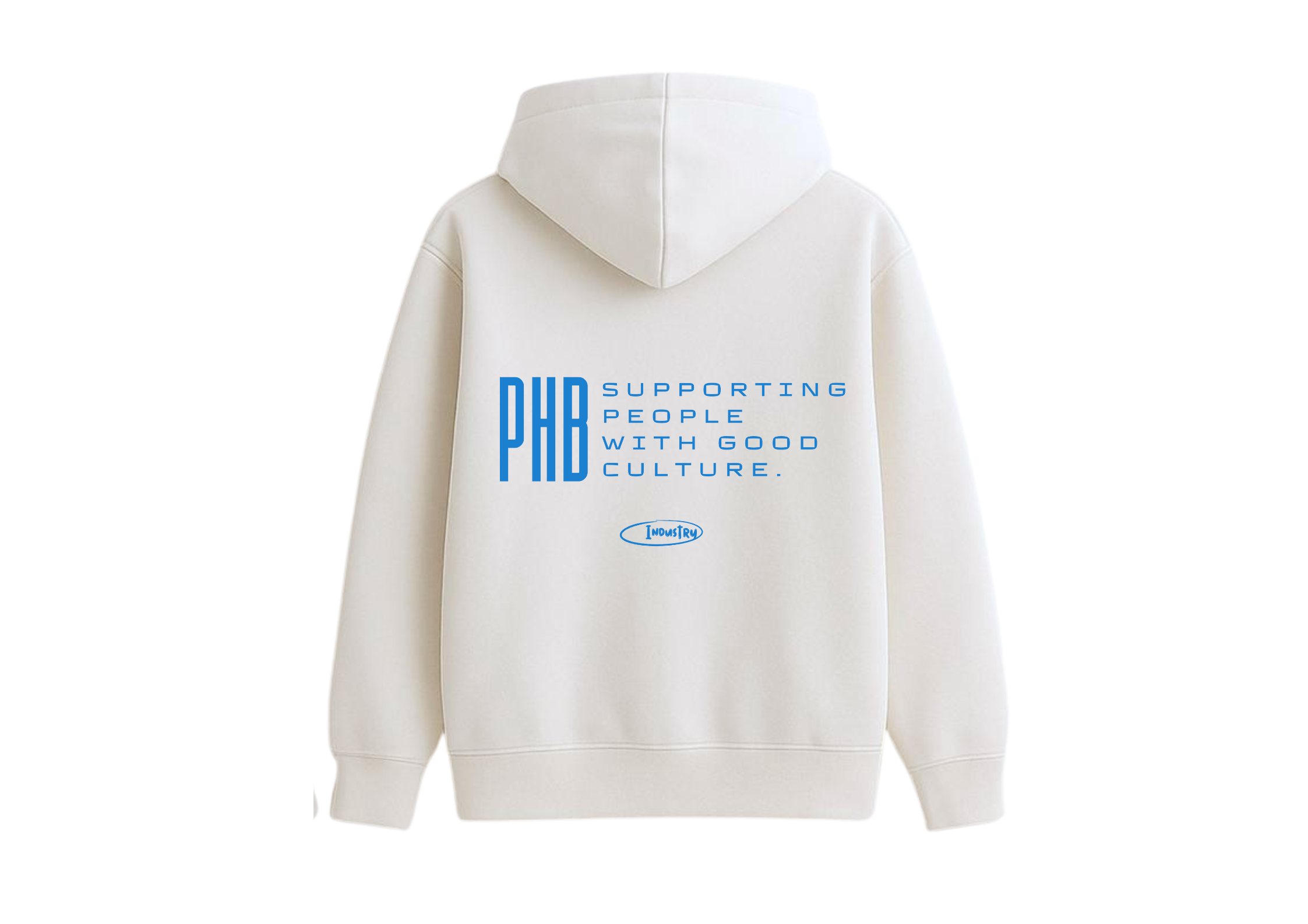 SWEET HOODIE SUPPORTING SILK PUFF WHITE