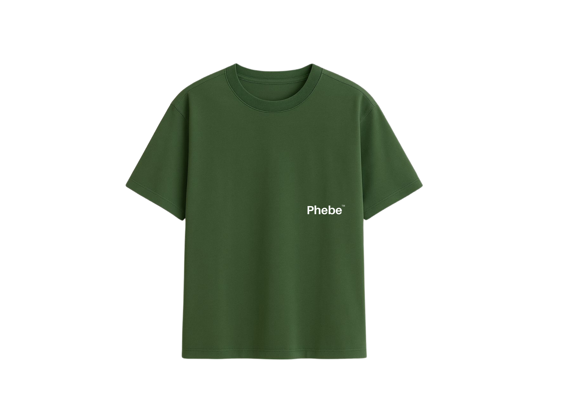 T-SHIRT GREEN  BASIC PUFF