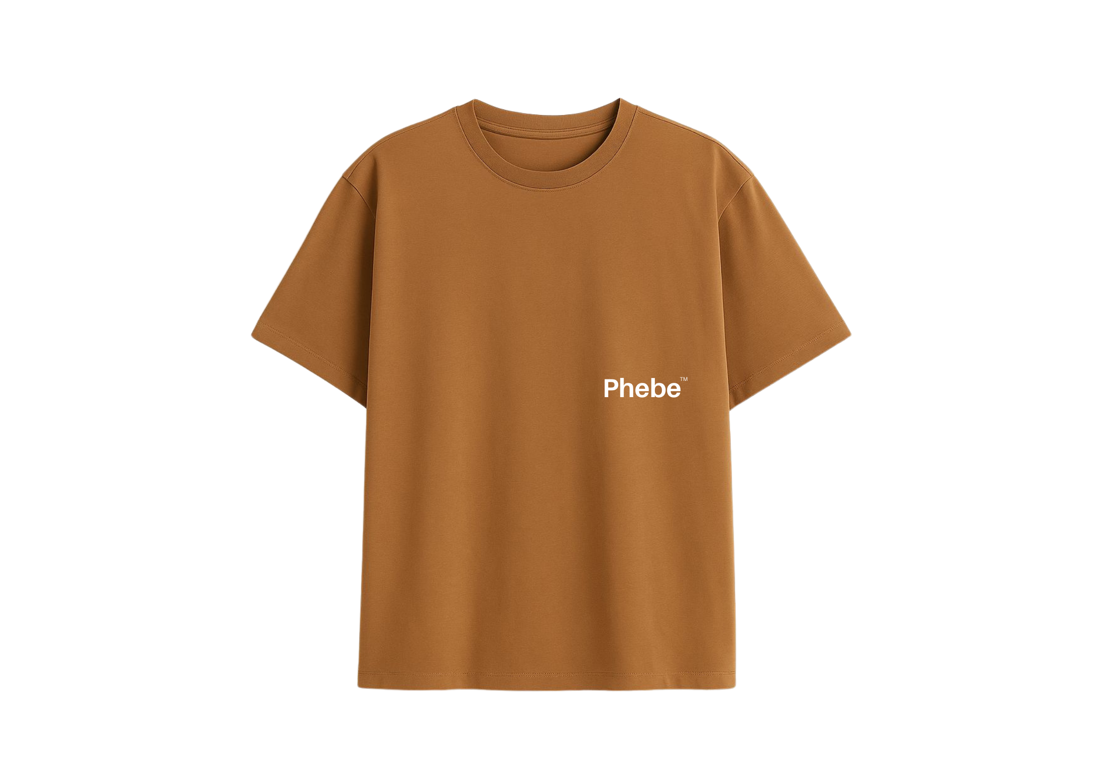 T-SHIRT BASIC CARAMEL PUFF