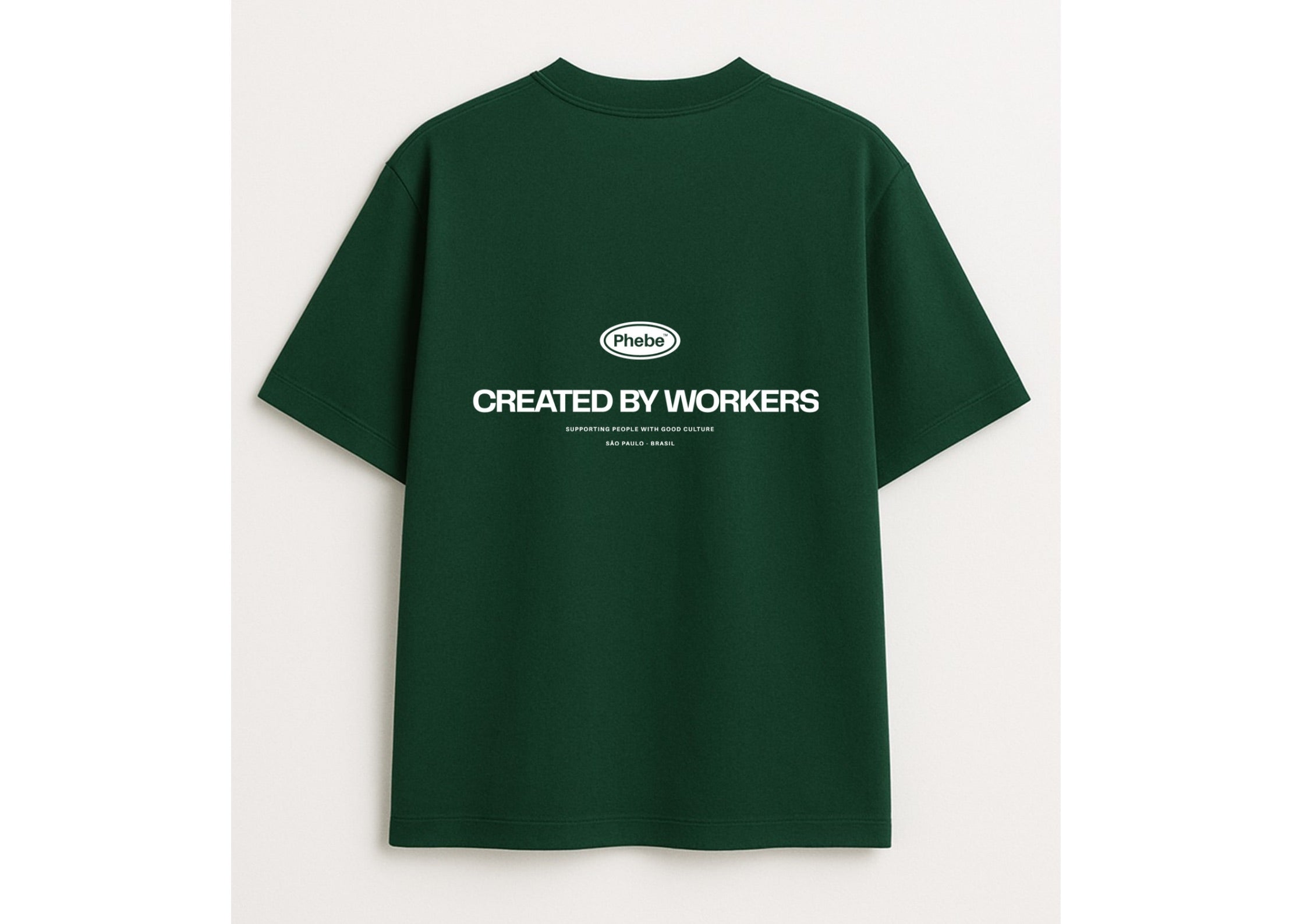 T-SHIRT CREATED BY WORKER OG GREEN